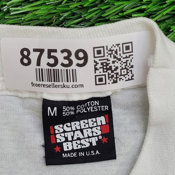 Vintage 90s WVU Basketball Shirt XS/S 17x25 White West-Virginia - Picture 8 of 16